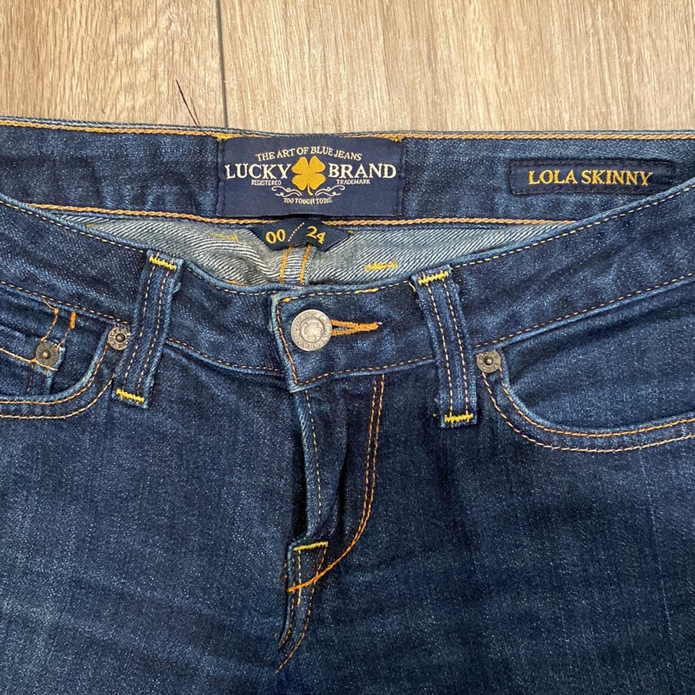 Lola Skinny Lucky Brand Jeans - Picture 2 of 8